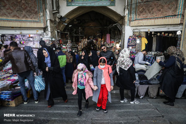 کرونا در بازار تهران