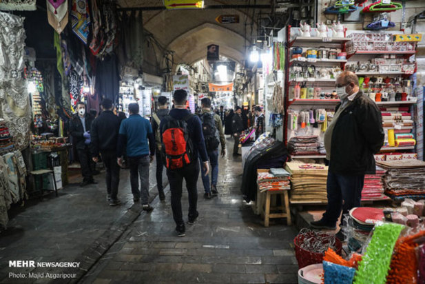 کرونا در بازار تهران