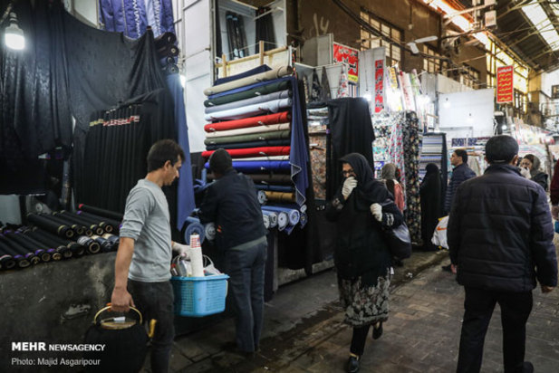 کرونا در بازار تهران