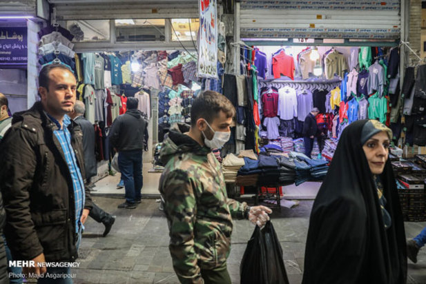 کرونا در بازار تهران