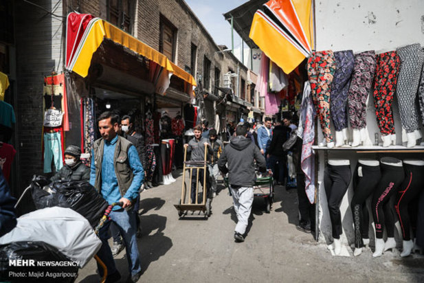 کرونا در بازار تهران