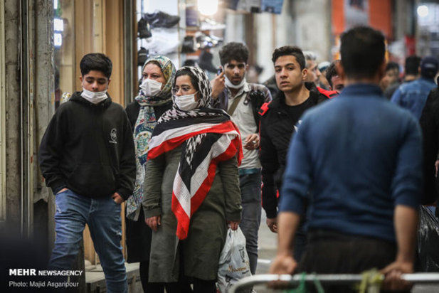 کرونا در بازار تهران
