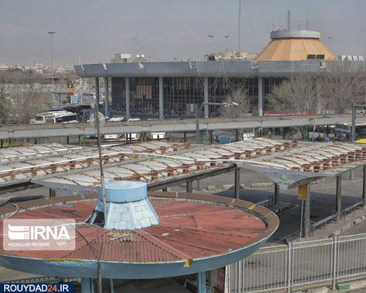 خیابان‌های خلوت تهران بدنبال کرونا