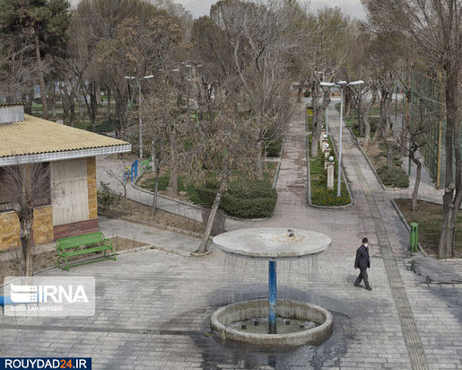 خیابان‌های خلوت تهران بدنبال کرونا