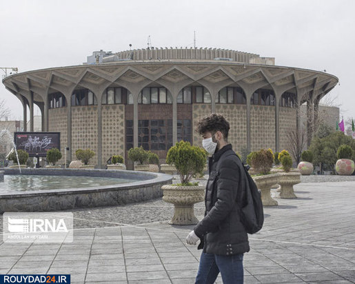 خیابان‌های خلوت تهران بدنبال کرونا