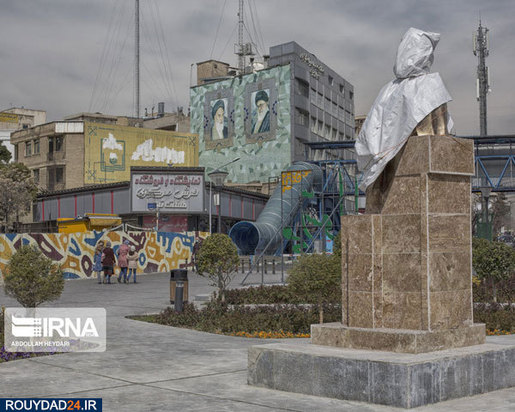 خیابان‌های خلوت تهران بدنبال کرونا