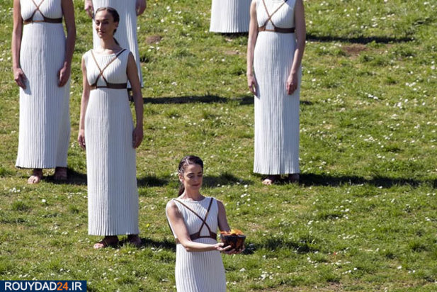 روشن شدن مشعل 2020 توکیو