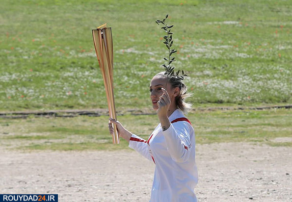 روشن شدن مشعل 2020 توکیو