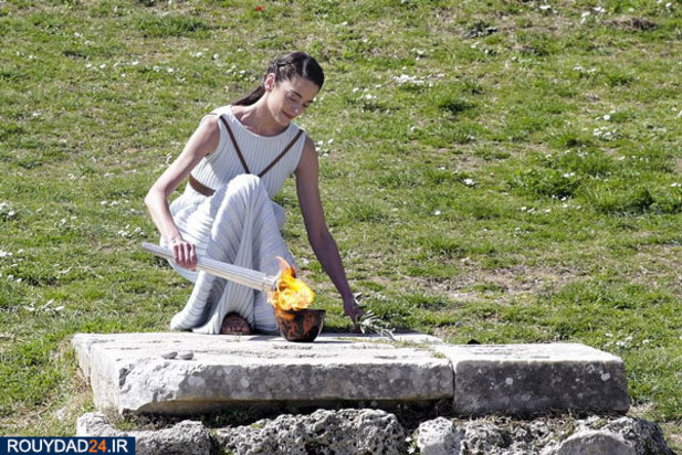 روشن شدن مشعل 2020 توکیو