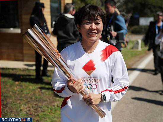 روشن شدن مشعل 2020 توکیو