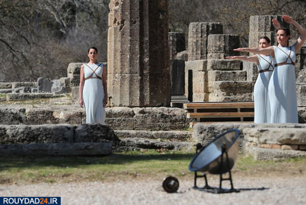 روشن شدن مشعل 2020 توکیو