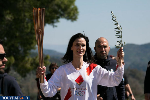 روشن شدن مشعل 2020 توکیو