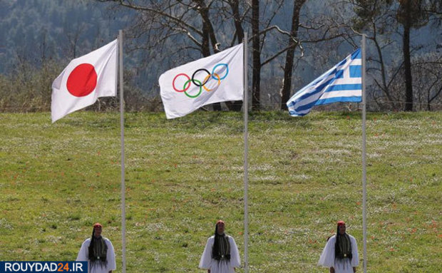 روشن شدن مشعل 2020 توکیو