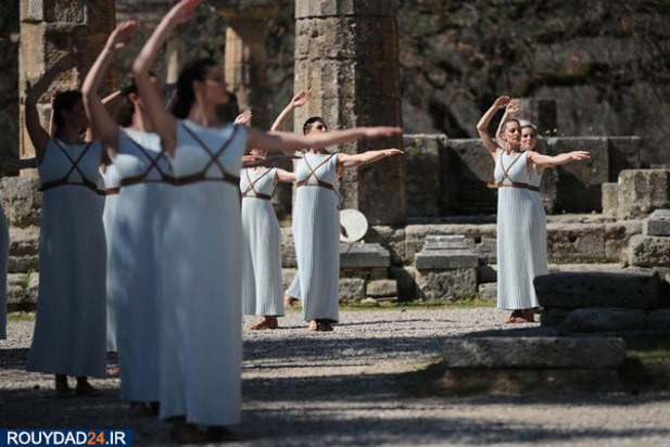 روشن شدن مشعل 2020 توکیو