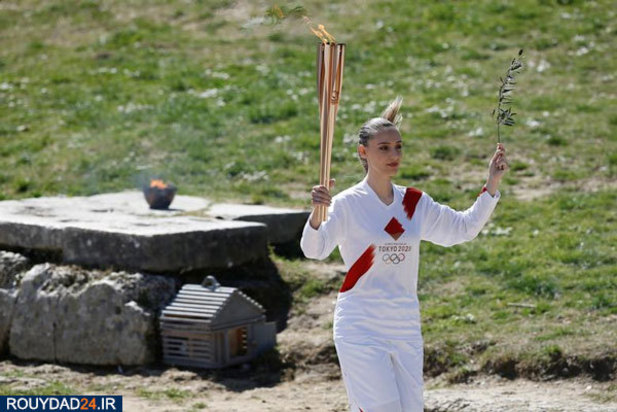 روشن شدن مشعل 2020 توکیو