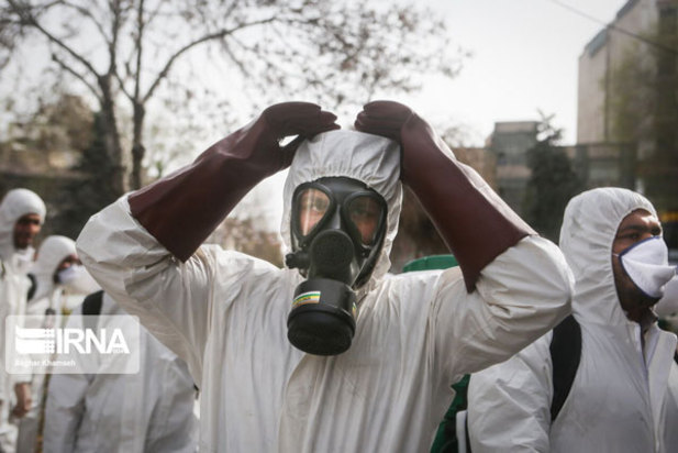 ضدعفونی کردن معابرتهران