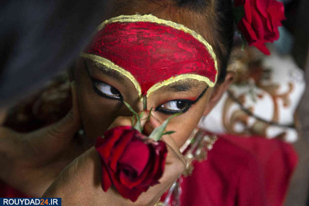 الهه های زنده در نپال