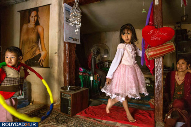 الهه های زنده در نپال