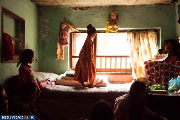 الهه های زنده در نپال