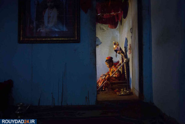 الهه های زنده در نپال