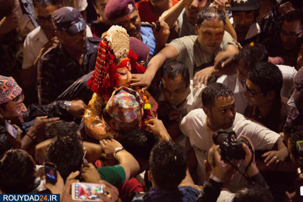 الهه های زنده در نپال