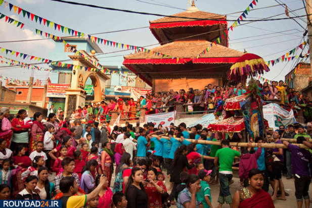 الهه های زنده در نپال