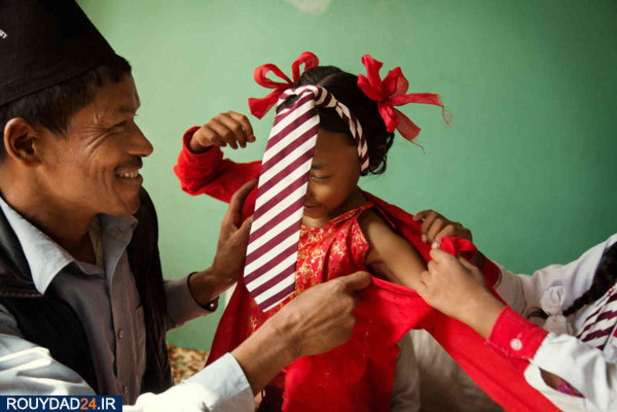 الهه های زنده در نپال