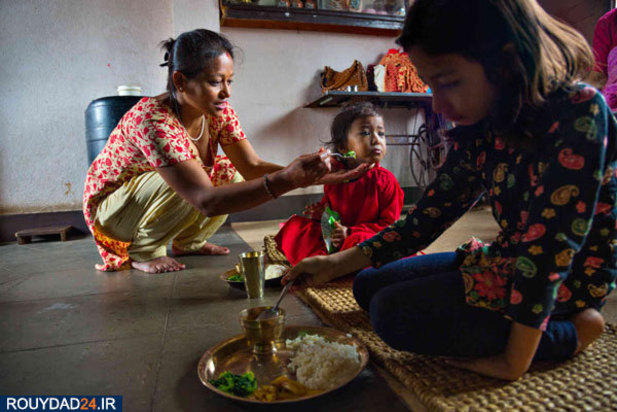 الهه های زنده در نپال