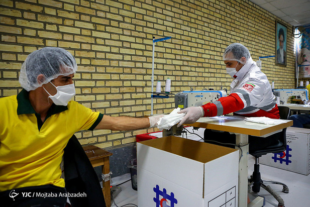 خط تولید ماسک