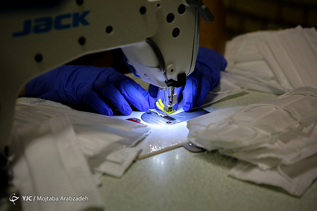 خط تولید ماسک