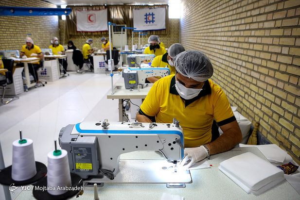 خط تولید ماسک