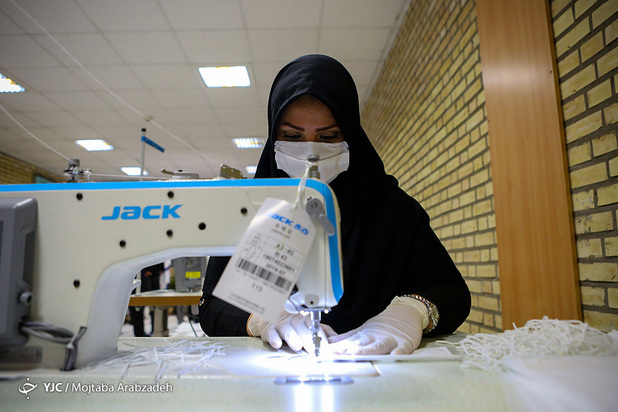 خط تولید ماسک