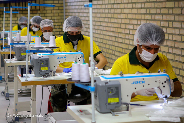 خط تولید ماسک