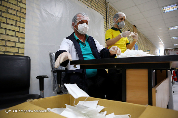 خط تولید ماسک