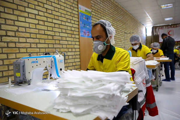 خط تولید ماسک