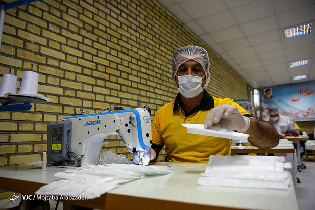 خط تولید ماسک