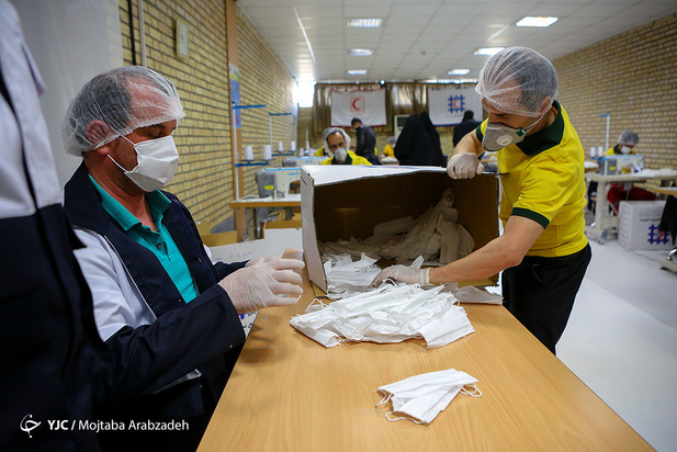 خط تولید ماسک