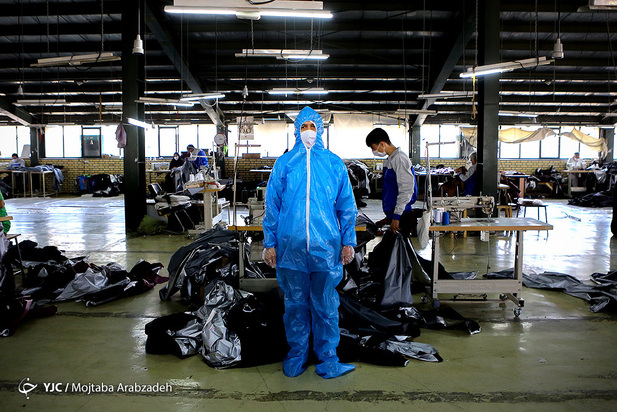 خط تولید ماسک