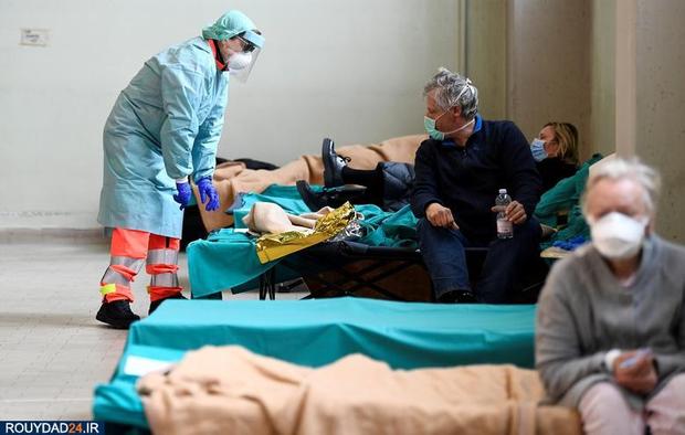 بیمارستان صحرایی در ایتالیا