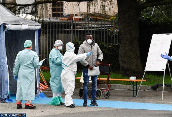 بیمارستان صحرایی در ایتالیا