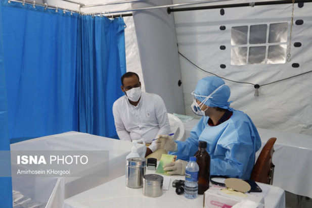 بیمارستان صحرایی در بندرعباس