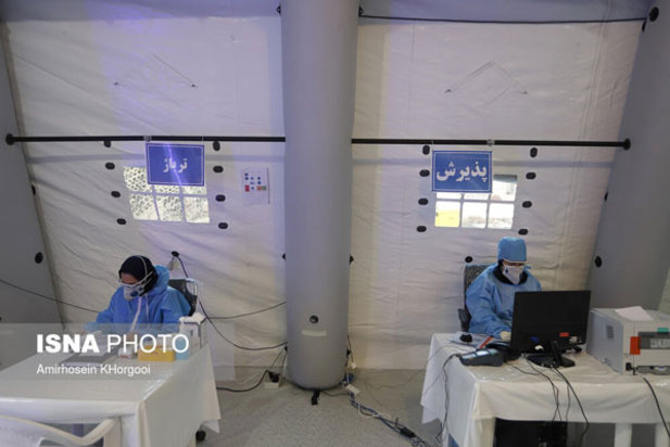 بیمارستان صحرایی در بندرعباس