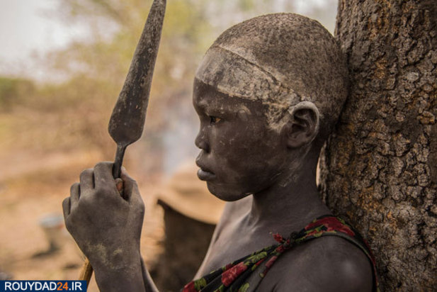 گاوبازان قبیله دینکا