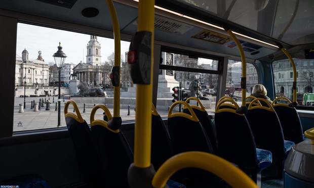 خیابان‌های خلوت بریتانیا