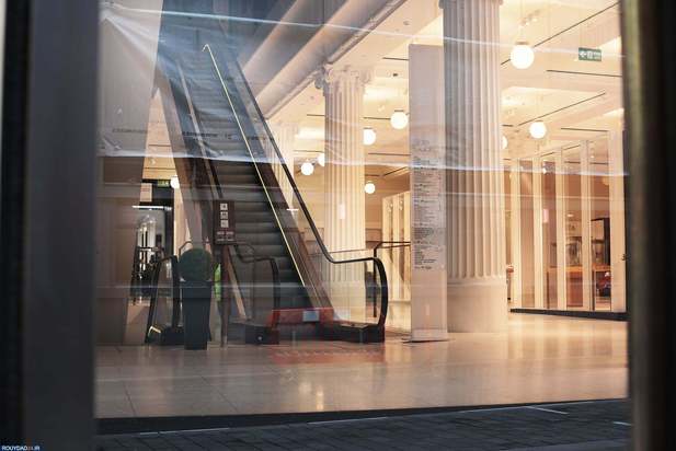 خیابان‌های خلوت بریتانیا