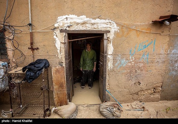 خسارات سیل در بندر کنگان