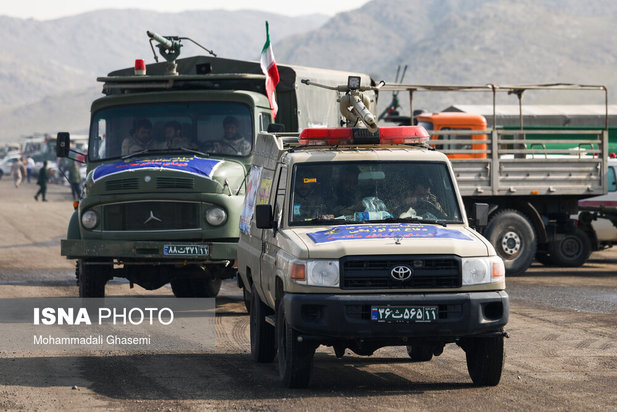 رزمایش دفاع بیولوژیک نیروی زمینی سپاه