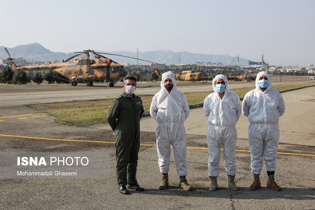 رزمایش دفاع بیولوژیک نیروی زمینی سپاه