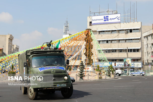 رزمایش دفاع بیولوژیک نیروی زمینی سپاه