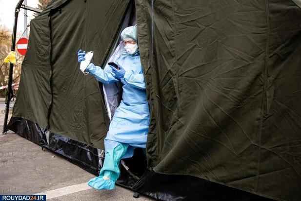 بیمارستان موقت کرونایی‌ها